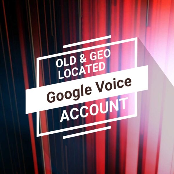 Old and GEO Located Google Voice Accounts